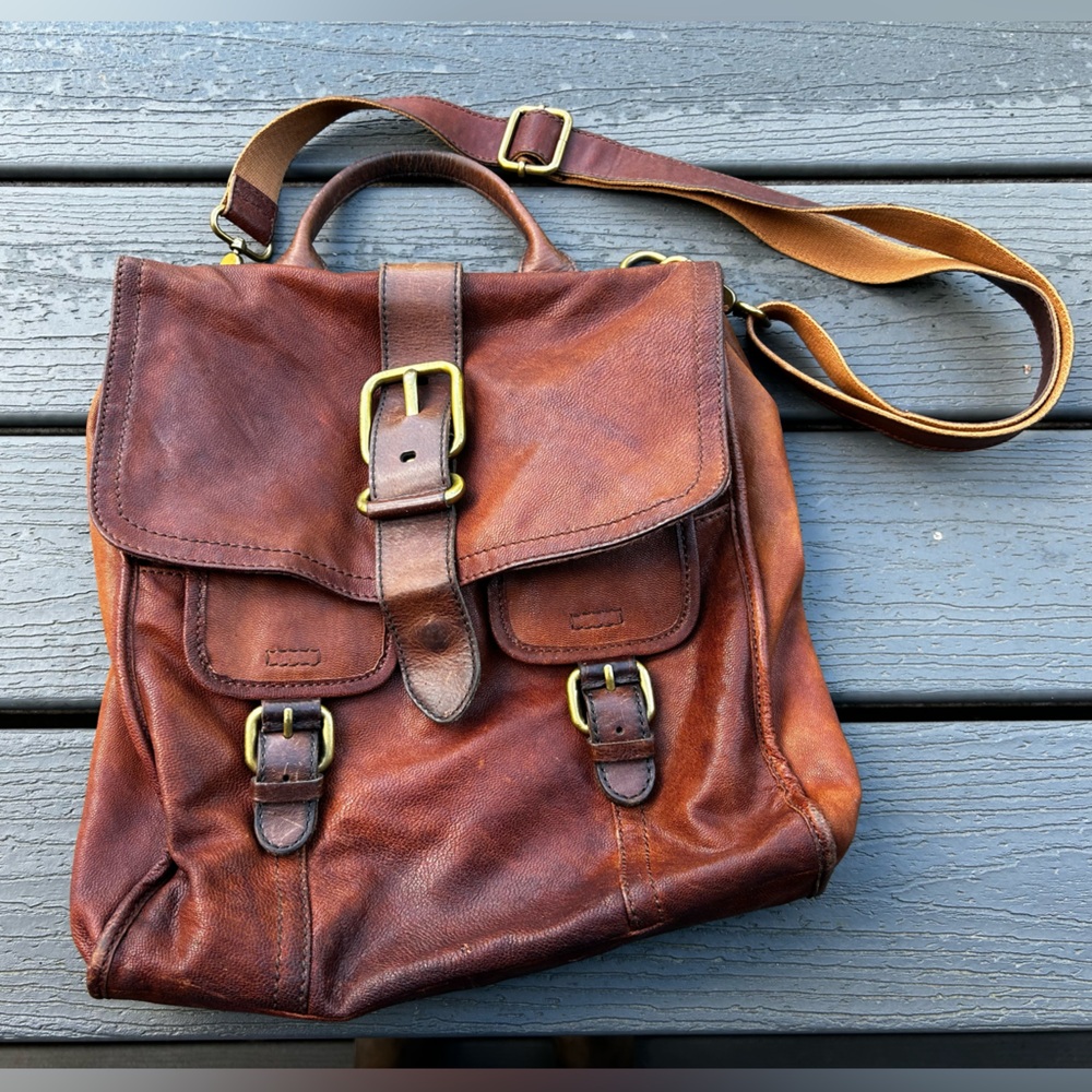 Fossil vintage style satchel
